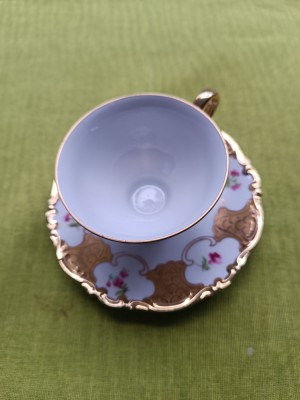 Portelan Mitterteich Bavaria, frumoasa ceasca de cafea foto
