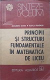 PRINCIPII SI STRUCTURI FUNDAMENTALE IN MATEMATICA DE LICEU VOL.2-ALEXANDRU LEONTE, RODICA TRANDAFIR-229228