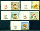 URSS 1964 - Ciuperci, serie neuzata cu viniete