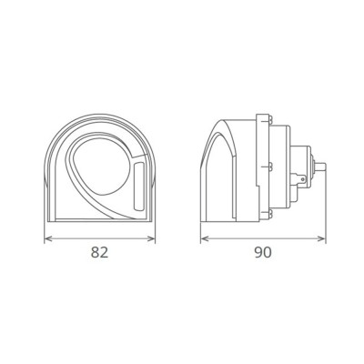 Set Claxoane Electromagnetice, Tip Melc, 24V 3A+3A Ton Inalt &amp;amp; Jos, Design Light 139336 65GO24.100.02K foto