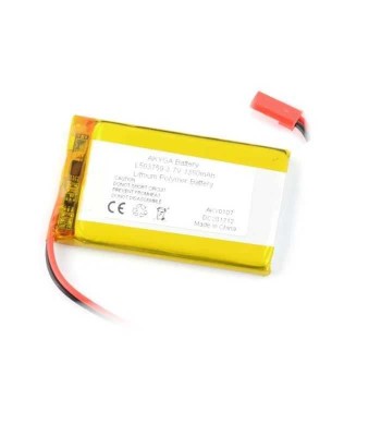 Acumulator Lithium Poliymer 12211 1350mAh 1S 3.7V conector JST-BEC foto