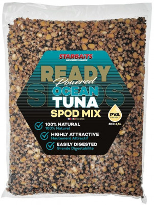 Starbaits Semințe Preparate Spod Mix 3kg Ocean Tuna foto