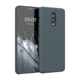 Husa pentru OnePlus 6T, Silicon, Albastru, 46316.202, Carcasa