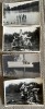 1954 Lot de 4 foto la Budesti jud Calarasi / echipa hidrologie meteorologie