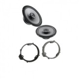 Kit Audio Auto Mercedes Hertz UnO X165 165mm, Inele Distantiere, 220W, Compatibil Clasa A, B, CLA, E