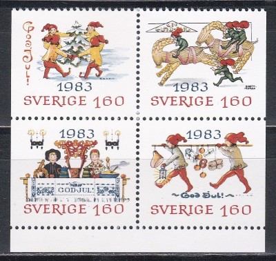 Suedia 1983 - Crăciun, MNH foto