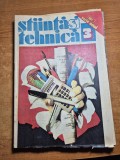 revista stiinta si tehnica martie 1991 - articol delta dunarii