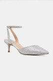 Steve Madden pantofi cu toc Kittie-R culoarea argintiu, SM11003690