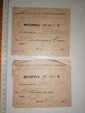 Cumpara ieftin LOT 2 CHITANTE , RECIPISA ACADEMIA DE INALTE STUDII COMERCIALE SI IND BUC 1947