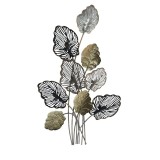 Decoratiune de perete din metal Irida Multicolor 55.2x2.5x92.1 cm