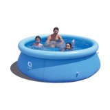 Cumpara ieftin Piscină gonflabilă rotundă cu margine 2,4x0,63 m