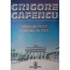 GANDURI PESTE CORTINA DE FIER