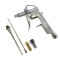 Pistol aer comprimat cu 4 accesorii