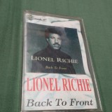 CASETA AUDIO LIONEL RICHIE -BACK TO FRONT ORIGINALA