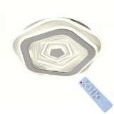 Plafoniera LED Cressida 24x6cm 100W Telecomanda 3 Nuante Alb SPN DL75L332