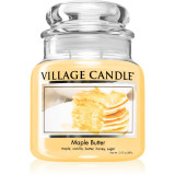 Village Candle Maple Butter lum&acirc;nare parfumată (Glass Lid) 389 g