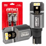 LED CANBUS seria PRO T15 W16W 4x3030 SMD Alb 12/24V FULL CANBUS AMIO-03581