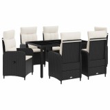 vidaXL Set dining pentru exterior cu pernă 7 pcs 3422301