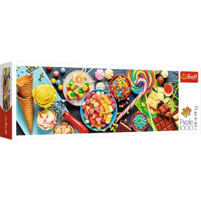 PUZZLE TREFL 1000 PANORAMA O INCANTARE DULCE foto