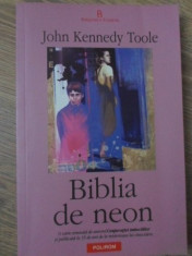 BIBLIA DE NEON-JOHN KENNEDY TOOLE foto