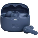 Casti in-ear JBL Tune Beam, True wireless, Active Noise Cancelling, Bluetooth, 4 Microfoane, Autonomie 48H, IP54, Albastru