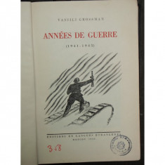 ANNEES DE GUERRE - VASILI GROSSMAN foto