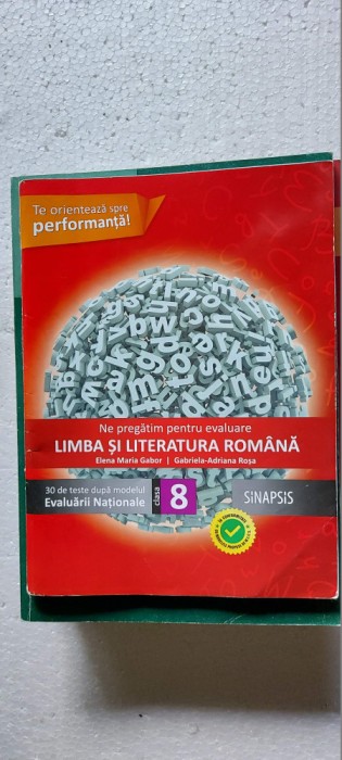 LIMBA SI LITERATURA ROMANA CLASA A VIII A NE PREGATIM PENTRU EVALUARE GABOR