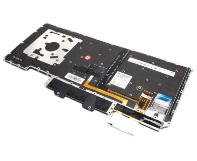 Tastatura Lenovo YODBL-84US iluminata layout UK fara rama enter mare foto