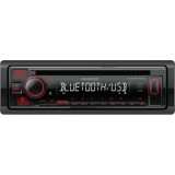 KDC-BT460U RADIO CD USB BLUETOOTH KENWOOD, ROSU