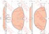 Set placute frana,frana disc BMW Seria 7 (F01, F02, F03, F04) (2008 - 2015) TRW GDB1838