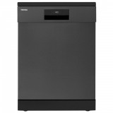 Masina de spalat vase Toshiba DW-15F3BS, 15 seturi, 8 programe, Display Touch control, AquaStop, Pre-wash 14 min, Negru, Clasa C