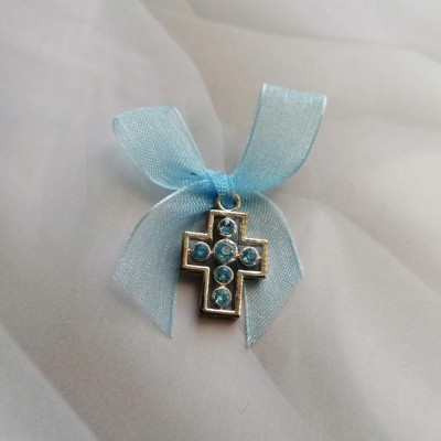 Set cruciulite botez - BLEU foto