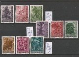 Liechtenstein 1957/1959/1960, flora, Mi 357/359,377/379,399/401, MNH cat. 93 &euro;