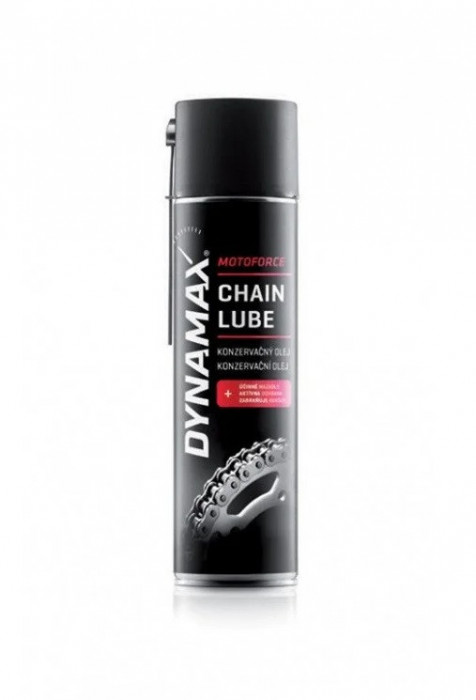 Spray pentru lubrifiere lant moto DYNAMAX Chain Lube DMAX610114, volum 400 ml
