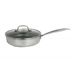 Tigaie inalta capac Inox antiaderent 26cm Zilan ZLN9679 foto