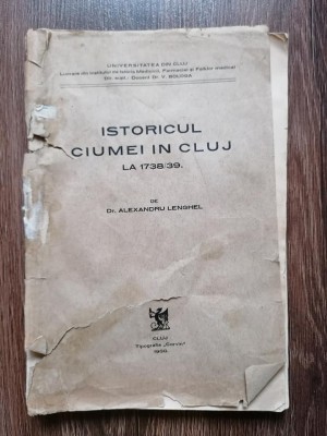 Dr. Alexandru Lenghel Istoricul ciumei in Cluj la 1738/39 foto