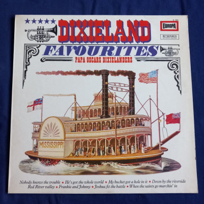 LP : Papa Oscars Dixielanders - Dixieland Favourites_Europa, Germania, 1972_ NM foto