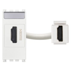 Priza conector HDMI 1M Vimar Arke alb 19346.B