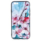 Toc TPU+PC UV Print 3D Apple iPhone 6 Flowers