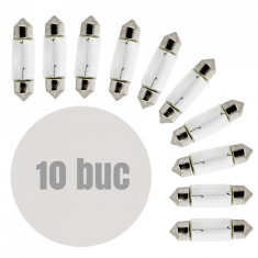 Bec auto C5W- 11x35mm 12V 5W - set de 10 - CARGUARD