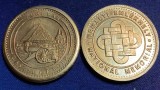 Ungaria 2024 - cetatea Eger, medal aurit - comemorativ