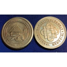 Ungaria 2024 - cetatea Eger, medal aurit - comemorativ