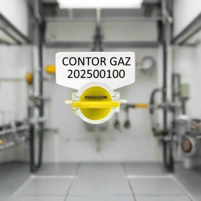 SIGILIU CU ROTOR AUTOBLOCANT ANGELBEAR INSCRIPTIA CONTOR GAZ SIGILARE GAZE 100 BUCATI foto