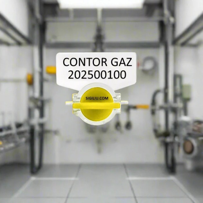 SIGILIU CU ROTOR AUTOBLOCANT ANGELBEAR INSCRIPTIA CONTOR GAZ SIGILARE GAZE 100 BUCATI
