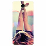 Husa silicon pentru Huawei Enjoy 7 Plus, Relax Girl