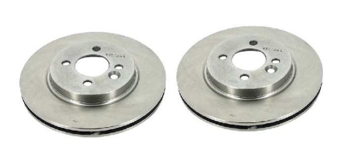 Set discuri frana fata Mini Mini (R50, R53), 06.2001-09.2006, marca SRLine S71-0496