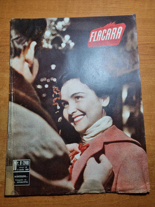 flacara 5 martie 1960-teatrul nottara,muzeul oradea,uzina progresul