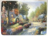 FARFURIE DECORATIVA PORTELAN DECOR THOMAS KINKADE BRADEX EDITIE LIMITATA COBBLESTONE LANE 21 CM