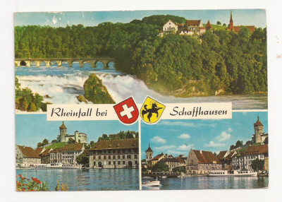 AM4 - Carte Postala - ELVETIA - Rheinfall bei Schaffhausen, circulata 1979 foto