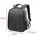 Rucsac Foto DSLR cu Compartimente Ajustabile - Impermeabil pentru Canon, Nikon, Sony etc